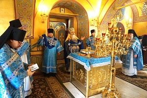 Престольный праздник Успения Божией Матери отметили в Нижегородской Печерской обители