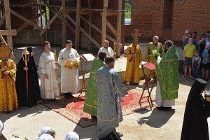 В день Святой Троицы в Николо-Сольбинском монастыре  состоялся престольный праздник