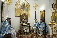 Митрополит Тихон совершил богослужения в Спасо-Елеазаровском и Снетогорском монастырях Псковской епархии
