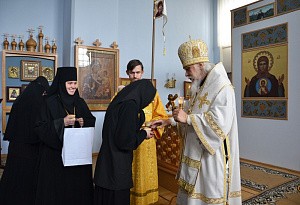Епископ Пантелеимон возглавил престольный праздник в Марфо-Мариинской обители 