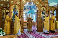 Председатель Синодального отдела по монастырям и монашеству совершил Литургию в Иоанновском женском монастыре Санкт-Петербурга