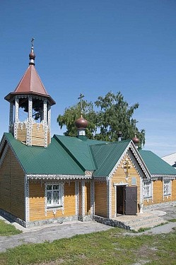 Храм во имя Святого Духа ст. Евсино, подворье мужского монастыря в честь святых в земле Сибирской просиявших