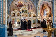 Расписан монастырский храм в Воскресенском мужском монастыре Тольятти