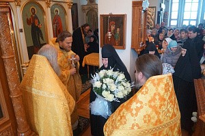Настоятельницу Аносина монастыря поздравили с днем тезоименитства