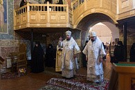 В Троице-Сыпановом Пахомиево-Нерехтском монастыре отметили день памяти основателя обители