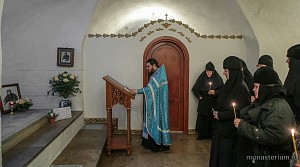 В Новоспасском монастыре отслужили панихиду по монахине-затворнице Досифее
