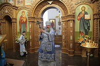 Митрополит Кирилл отслужил Литургию в монастыре в честь иконы Богородицы «Спорительница хлебов»