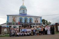На территории Покрово-Эннатского монастыря Салаватской епархии прошла молодежная патриотическая смена «Воины Небесного града»