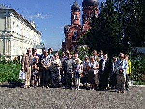Группа Московского отделения ИППО посетила с паломнической поездкой монастыри Домодедовского района Московской области
