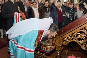 Ковчег с мощами святителя Луки (Войно-Ясенецкого) доставлен в Спасо-Преображенский мужской монастырь г. Пензы