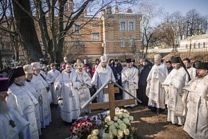 В Александро-Невской лавре молитвенно почтили память епископа Маркелла (Ветрова)