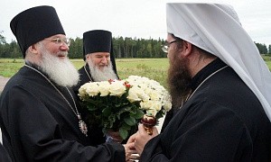 Блаженнейший митрополит Ростислав посетил Валаамский монастырь