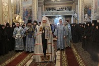 Митрополит Тихон совершил Литургию в Боголюбском монастыре Владимирской епархии