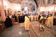 В Покровском монастыре Москвы молитвенно отметили  память обретения мощей блаженной Матроны Московской