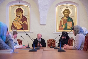 В Высоко-Петровском монастыре прошел семинар о жизни и трудах женщин в истории обители