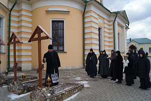 В Аносином монастыре почтили память схиигумении Евгении (Таишевой)