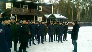 Представители Министерства обороны РФ ознакомились со святынями монастыря на Ганиной Яме