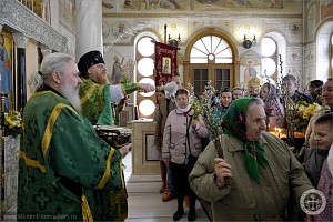 В Свято-Климентовском монастыре в Крыму встретили праздник Входа Господня в Иерусалим 