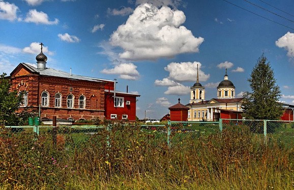 Покровский женский монастырь с. Шаморга 