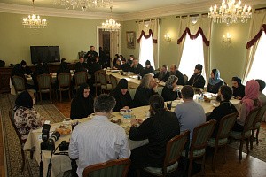 В Даниловом ставропигиальном монастыре Москвы состоялось совещание информационной службы Отдела