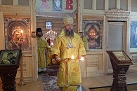 Епископ Евгений отслужил Литургию в Свято-Введенском Симеоновском скиту Нижнетагильской епархии