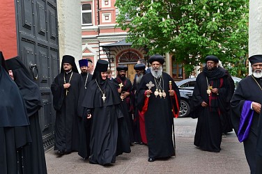 Визит Патриарха-Католикоса Эфиопии Абуны Матфия, 2018 год