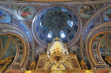 Роспись купола Воскресенского храма