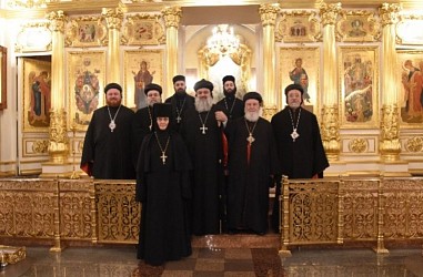 Визит Главы Сиро-Яковитской Церкви Святейшего Патриарха Мар Игнатия Ефрема II, ноябрь 2015 года