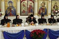 В Малоярославецком монастыре Калужской епархии прошел монашеский круглый стол «Старчество как плод духовной культуры монашеской жизни»