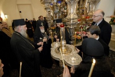 Визит Святейшего и Блаженнейшего Католикоса-Патриарха всея Грузии Илии II, декабрь 2008 года