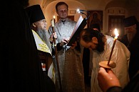 Наместник Данилова монастыря Москвы совершил монашеский постриг в Покровском храме обители