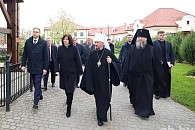В Успенском Жировичском монастыре прошло совещание по вопросам ремонтно-реставрационных работ в обители